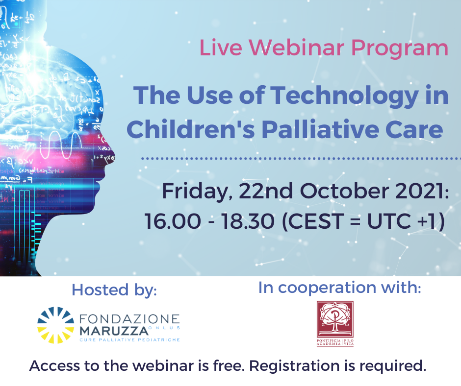 Featured image for “Live Webinar – The Use Of Technology In Children’s Palliative Care”
